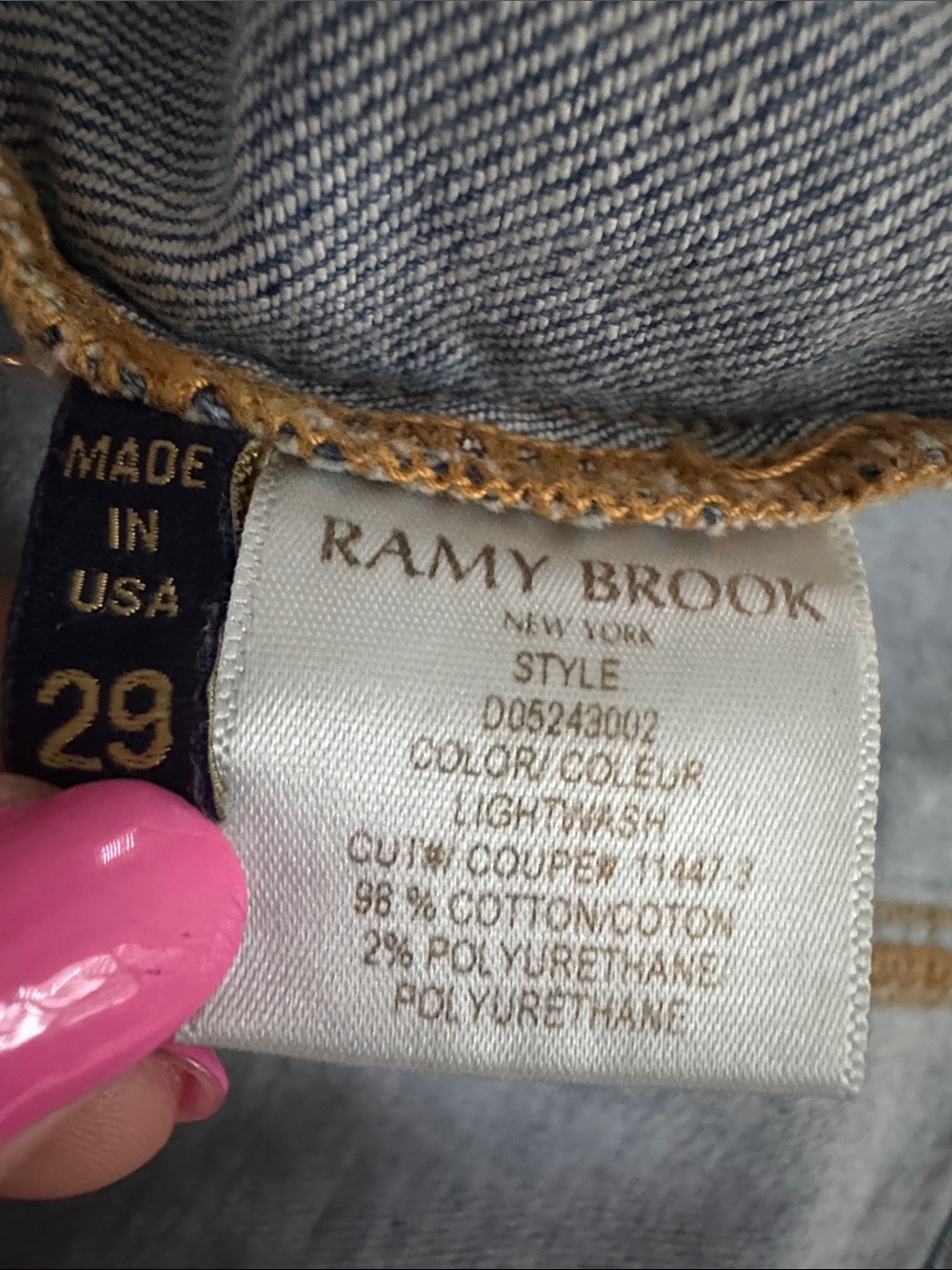 Tuckernuck Ramy Brook Susanna Denim Halter Minidress Size 29 - Picture 11 of 11